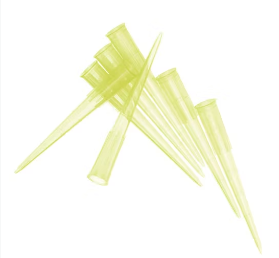 Pipette Tips, 100 μL, Filter, Yellow, Bulk, Non Sterile