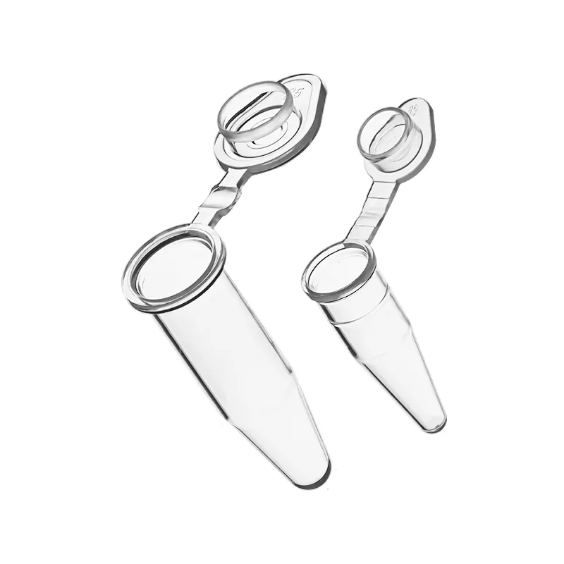 [CP802001] - PCR Single Tube, 0.2 mL, Attached Flat Cap