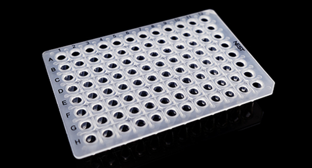 [CP802019] - PCR Plate, 96-well, 0.1 mL, Non-skirt, Clear, Lettering