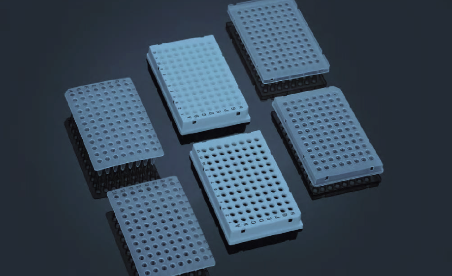 [CP802033] - PCR Plate,  96-well, 0.1 mL, Skirted, Clear,  Lettering