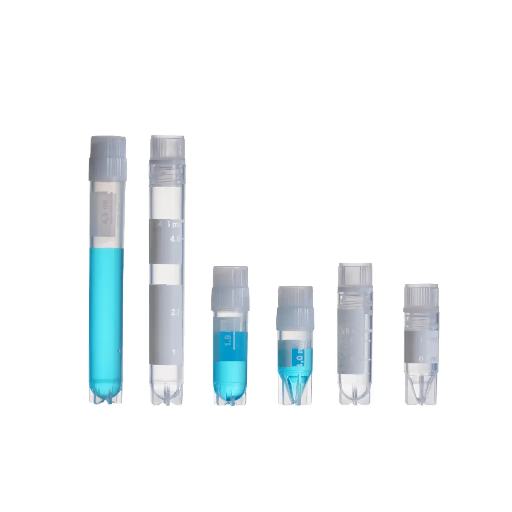 [CP8230501P01] - Cryogenic Vials, 4.5 mL, External Thread, Round Bottom, O-ring, Self-standing, Sterile