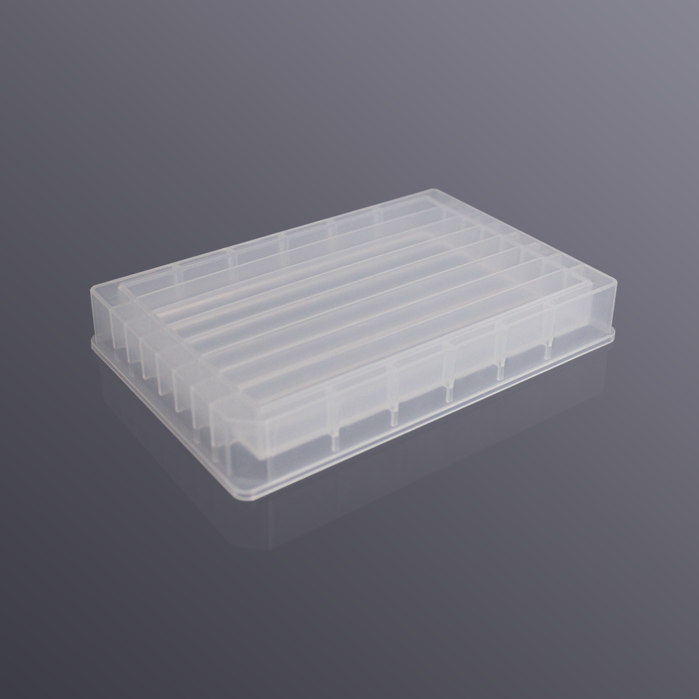 [WSRES-08-FL-S] 8-Channel Reagent Troug, Sterile (50/100) (Low)