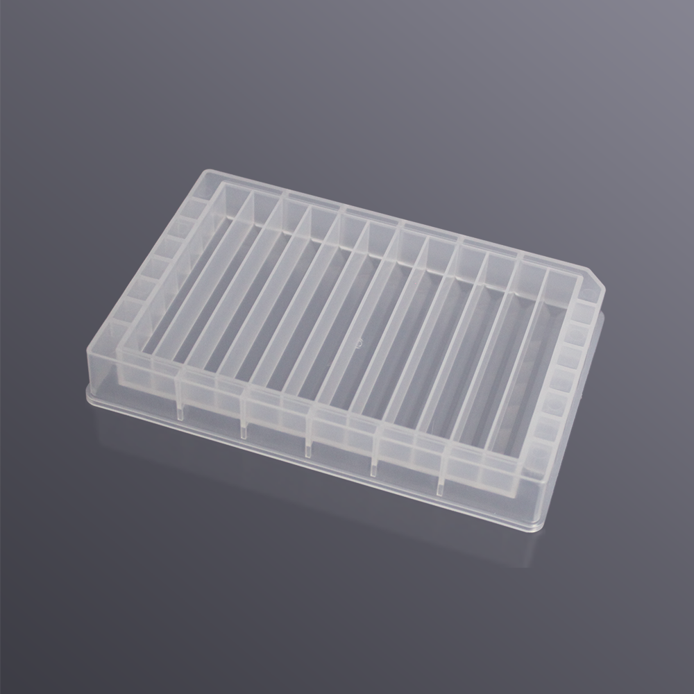 [WSRES-12-FL-S] 12-Channel Reagent Troug, Sterile (50/100) (Low)