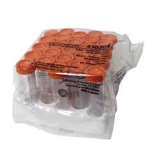 [CP801502P01] [CP801502P01] - Centrifuge Tube, 50 mL, PP, Conical, Clear Tube, Orange Screw Cap, Rack, Sterile